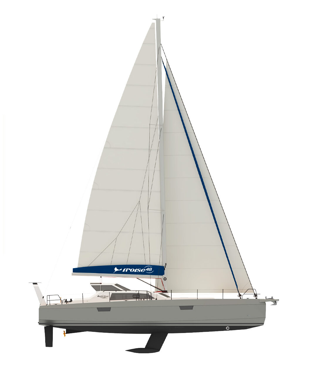 Iroise 48' : Aluminium twin-keel yacht