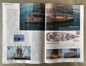Article de la revue Voile Magazine sur le LifeSong 78 et le chantier Bord à Bord